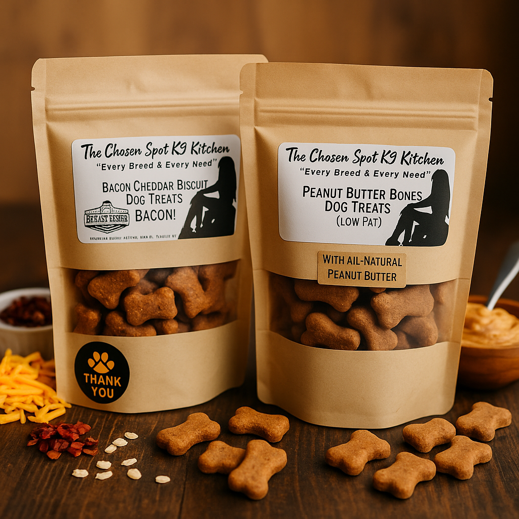 The Basic Bones Bundle🦴Handmade Organic Dog Treats