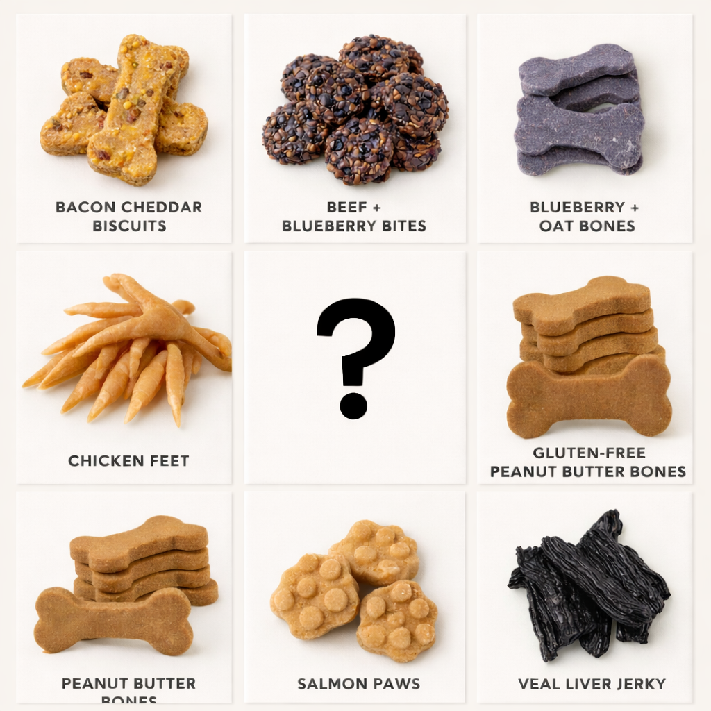 Build Your Own Bundle – Mix & Match Any 2 Organic Dog Treat Bags for ...