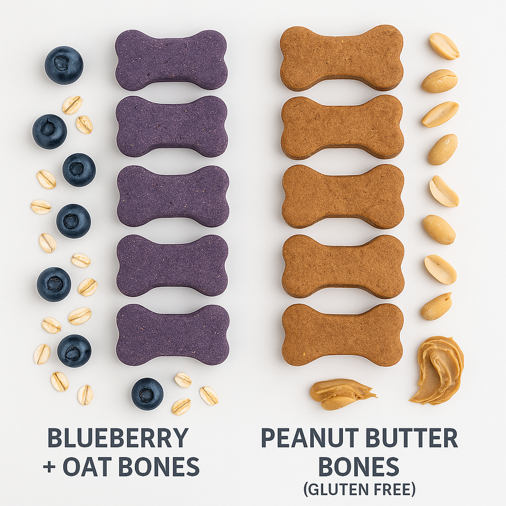 The Gluten-Free Bones Bundle πΎ Handmade Organic Dog Treats