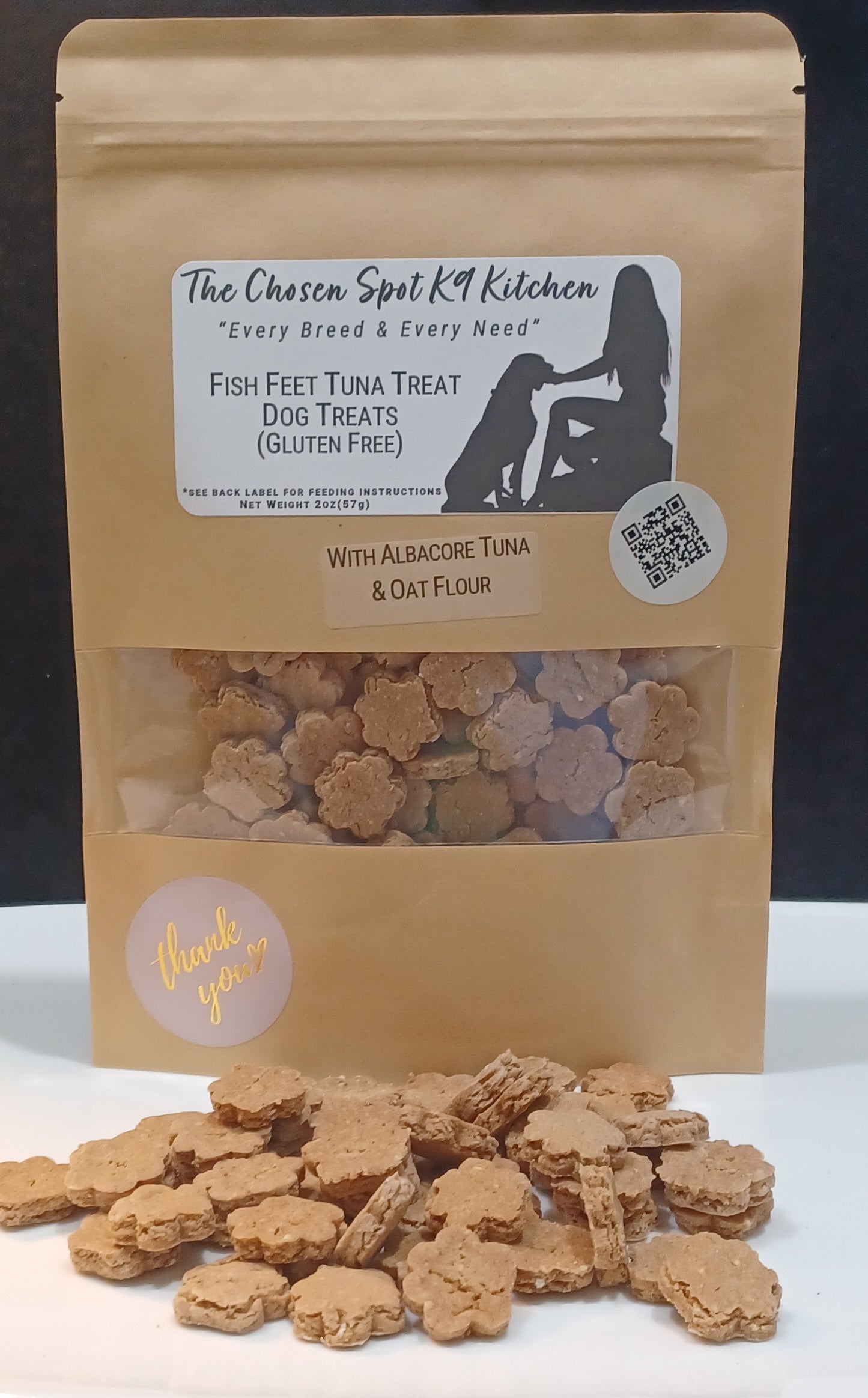 Fish Feet Training Dog Treats - Salmon, Tuna OR Sardines