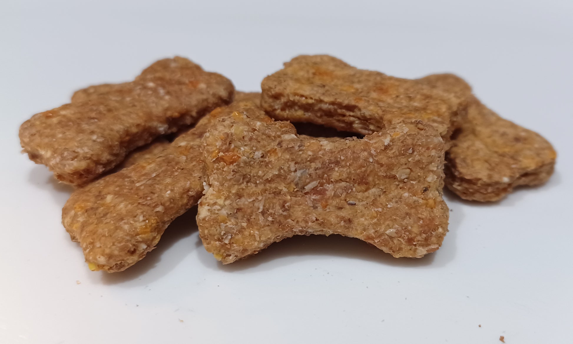 Chicken Cheddar Biscuit Organic Dog Treats - Close Up