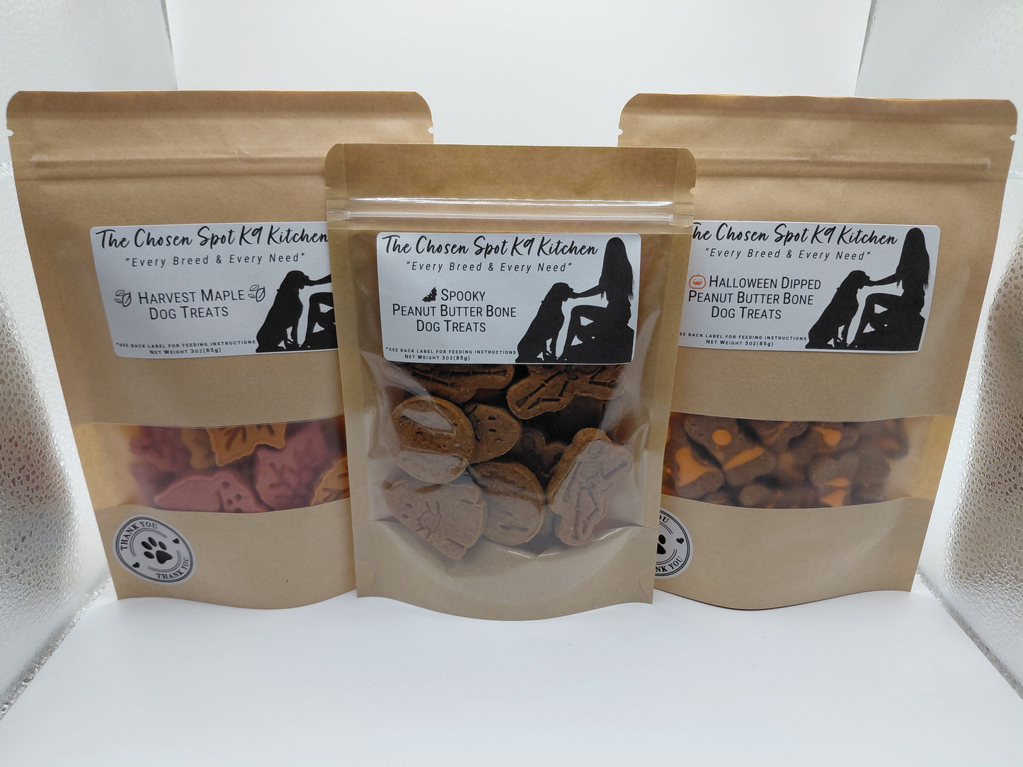 🎃 Halloween Harvest Bundle - Organic Dog Treats