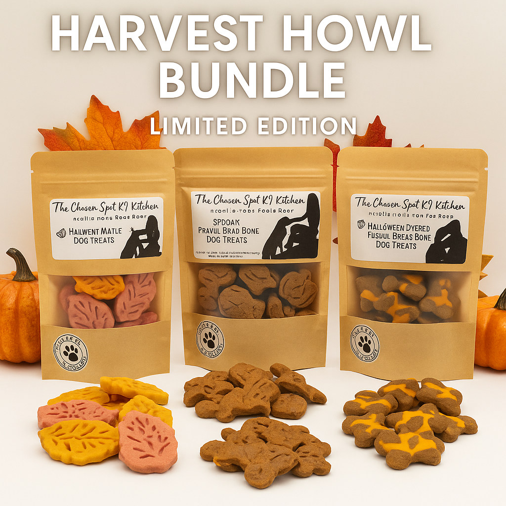 🎃 Halloween Harvest Bundle - Organic Dog Treats