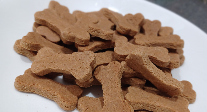 Peanut Butter Bones Dog Treats (Gluten-Free)