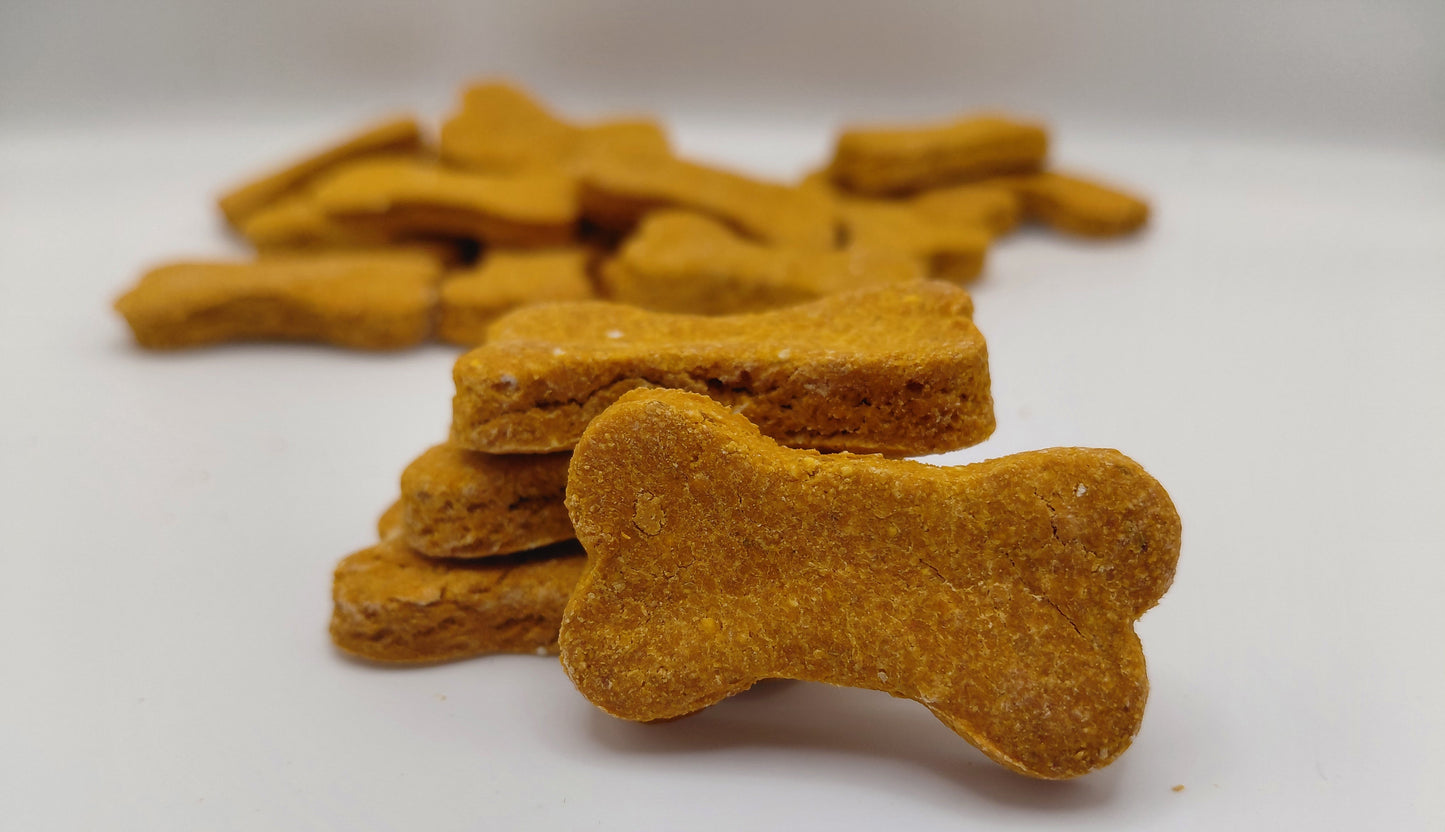 Pumpkin Spice Biscuits 🎃 Handmade Organic Fall Dog Treats