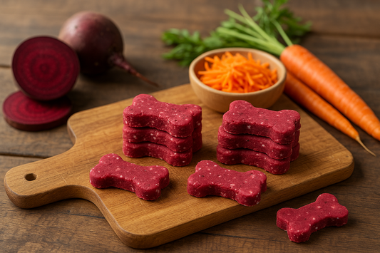Sweet Beet + Carrot Treats🥕 Handmade Organic Dog Treats