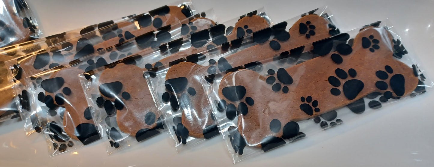 The MONSTER Peanu Butter Bone Organic Dog Treats 