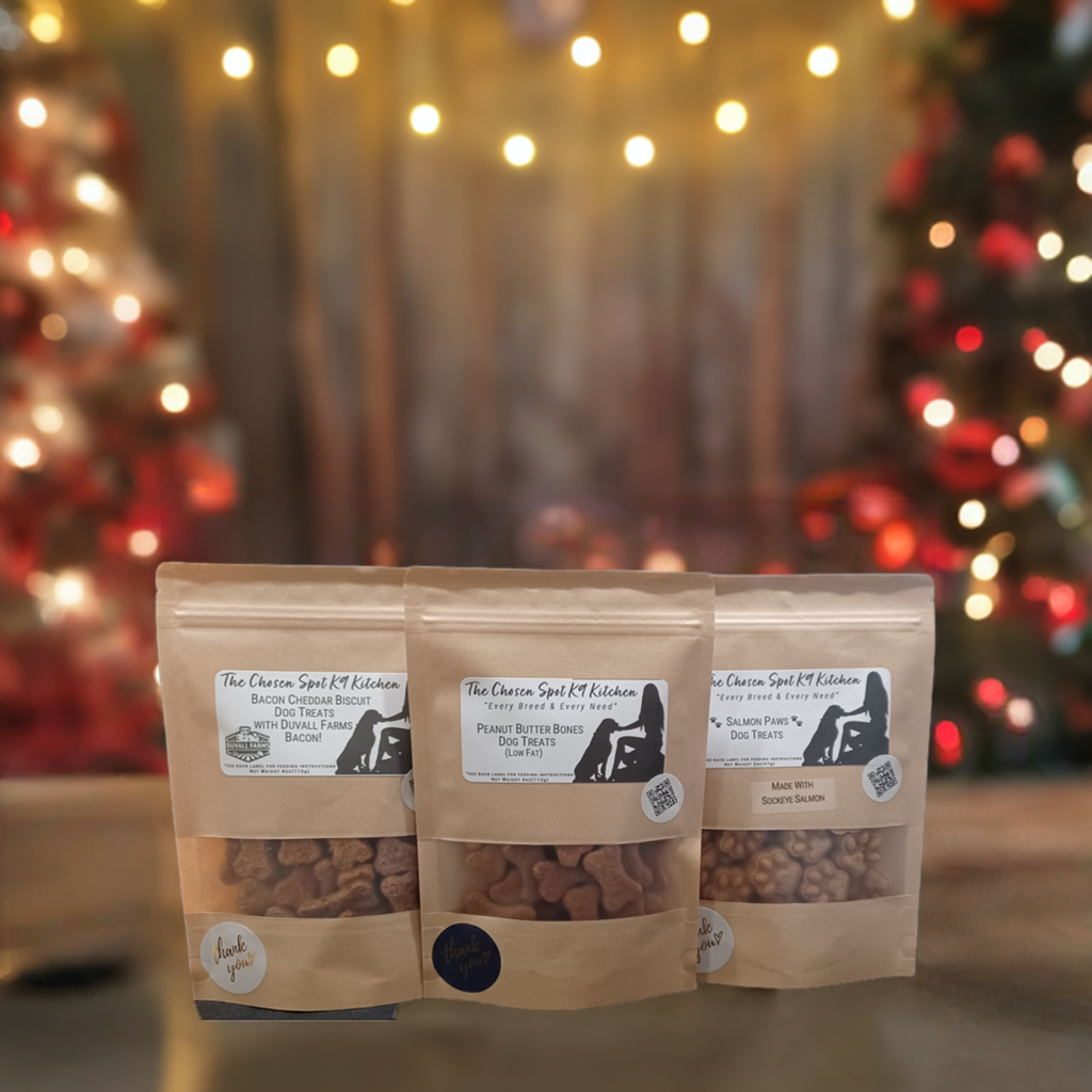 The Paw-fect Starter Pack Organic Dog Treats- Holiday Themed