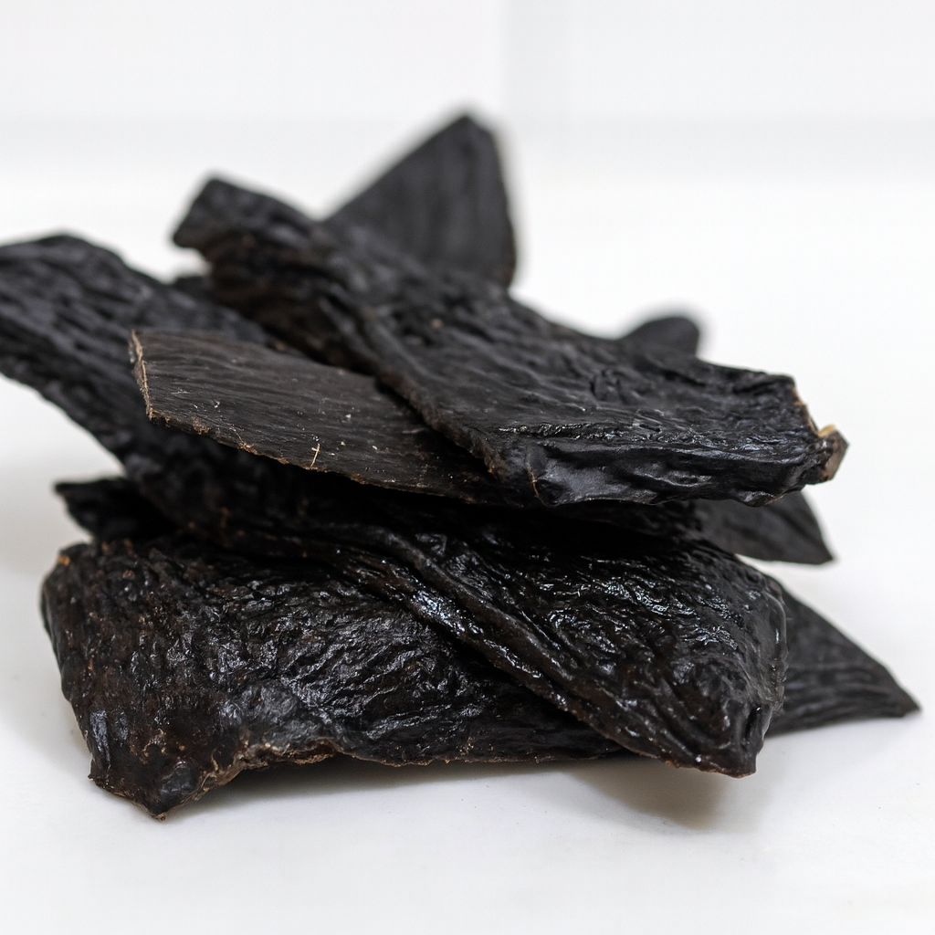 Veal Liver Jerky. Handmade organic dog treats from The Chosen Spot K9 Kitchen.