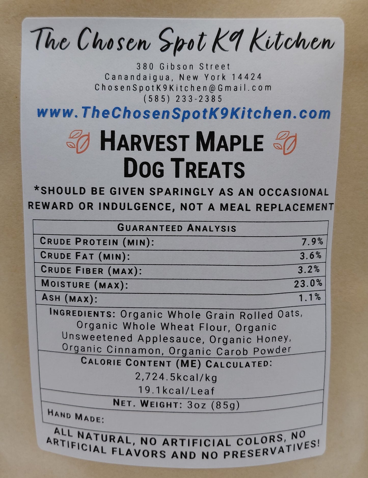 Harvest Howl Bundle - Organic Dog Treats